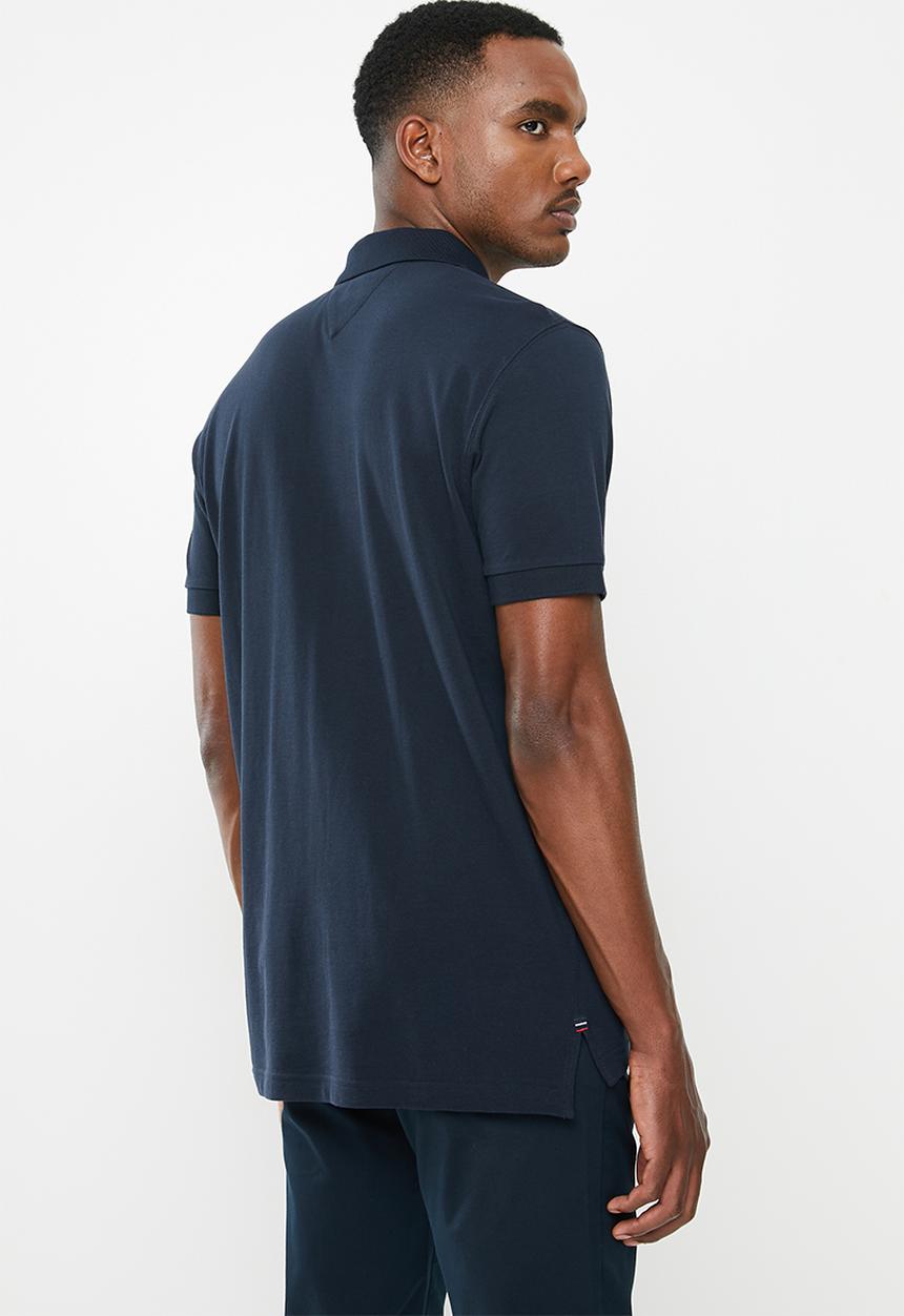 Tommy Hilfiger - Solid badge regular polo - sky captain