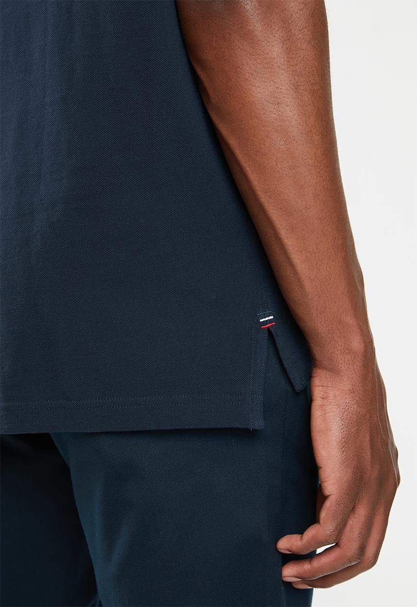 Tommy Hilfiger - Solid badge regular polo - sky captain
