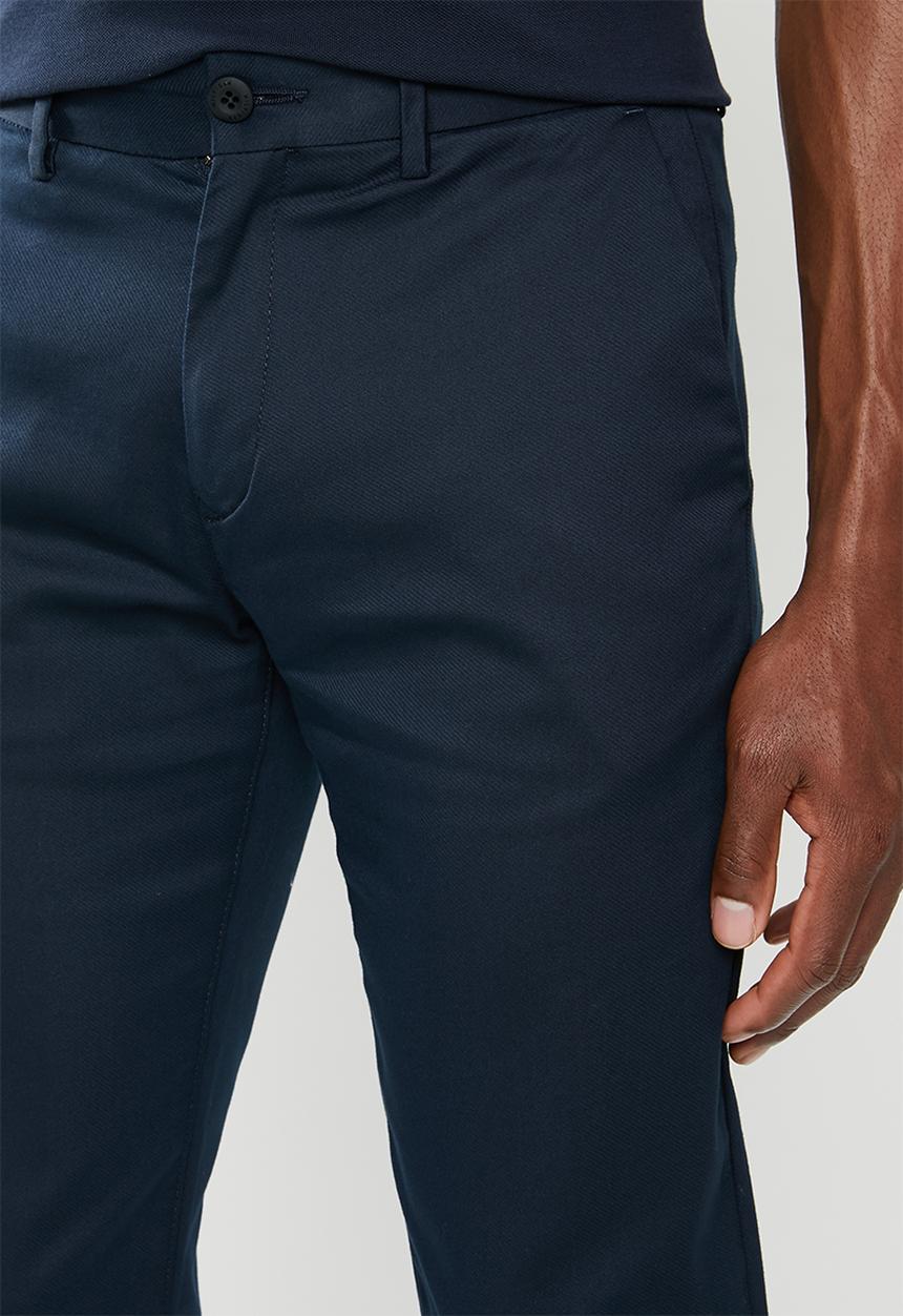 Tommy Hilfiger - Tapered tech stretch twill flex - sky captain