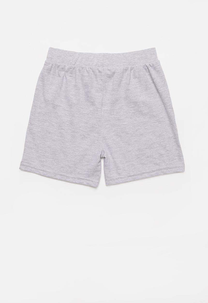 Pop Candy - Single jersey short - grey 