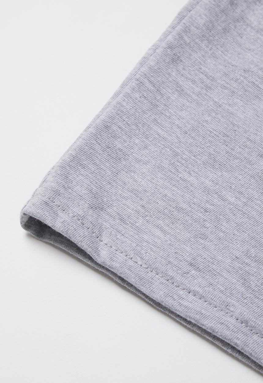 Pop Candy - Single jersey short - grey 