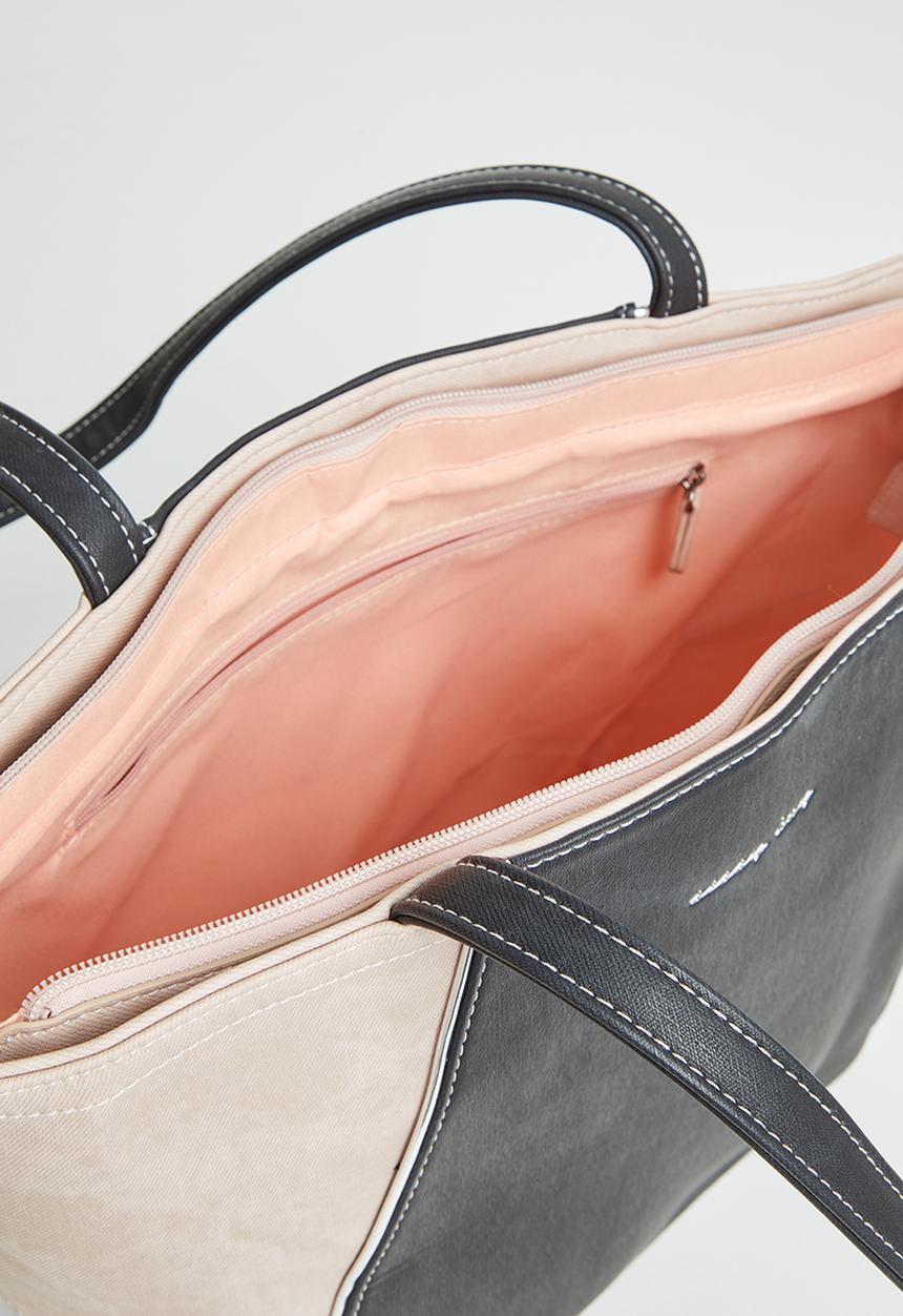 SISSY BOY - Tote - pink & black 