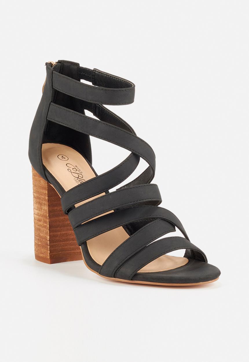 Miss Black - Indiana heel - black