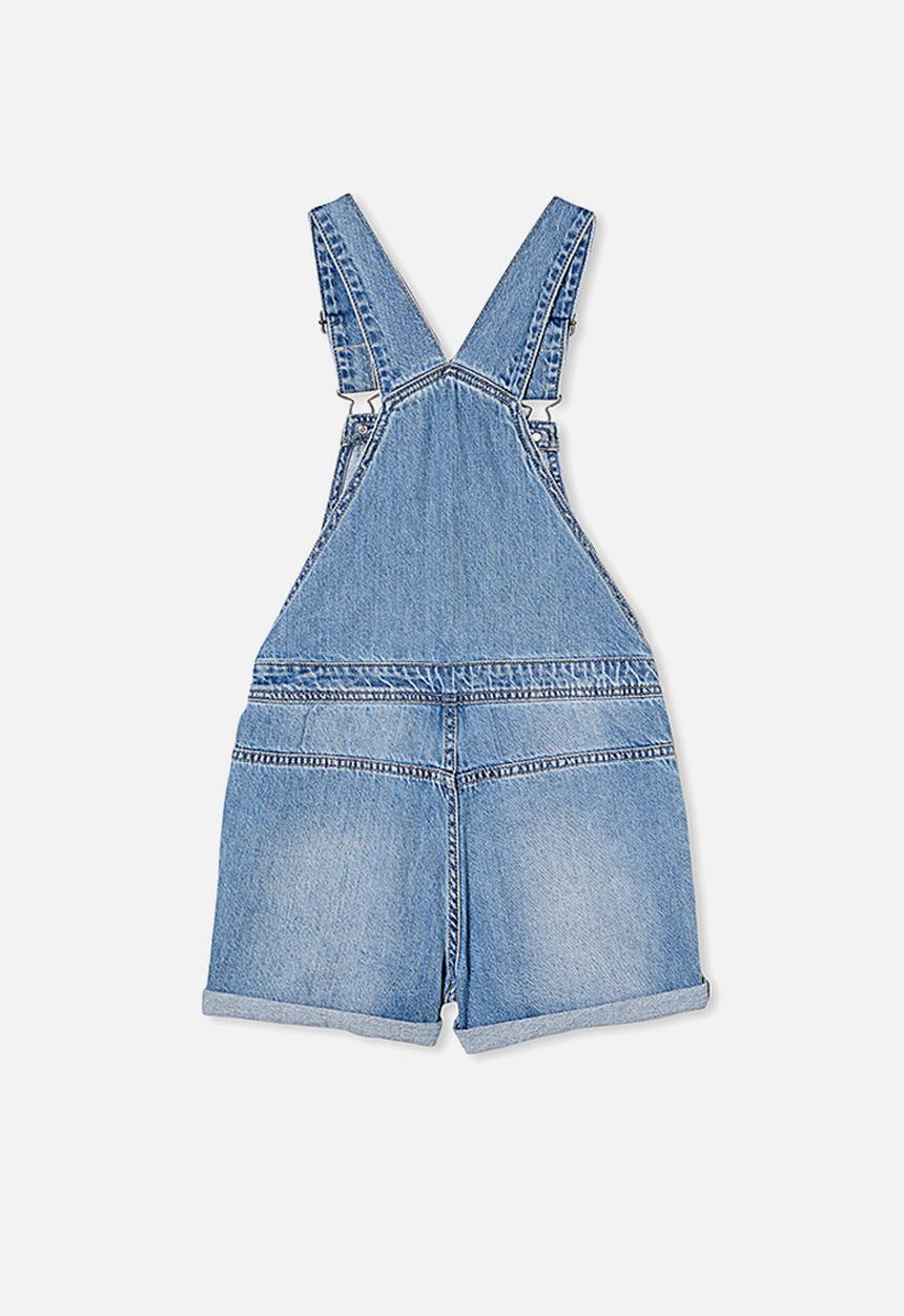 Free by Cotton On - Sophie denim shortall - weekend wash