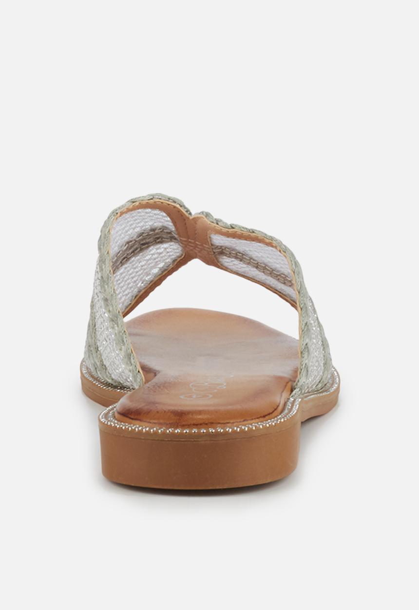 Miss Black - Deero slide - silver