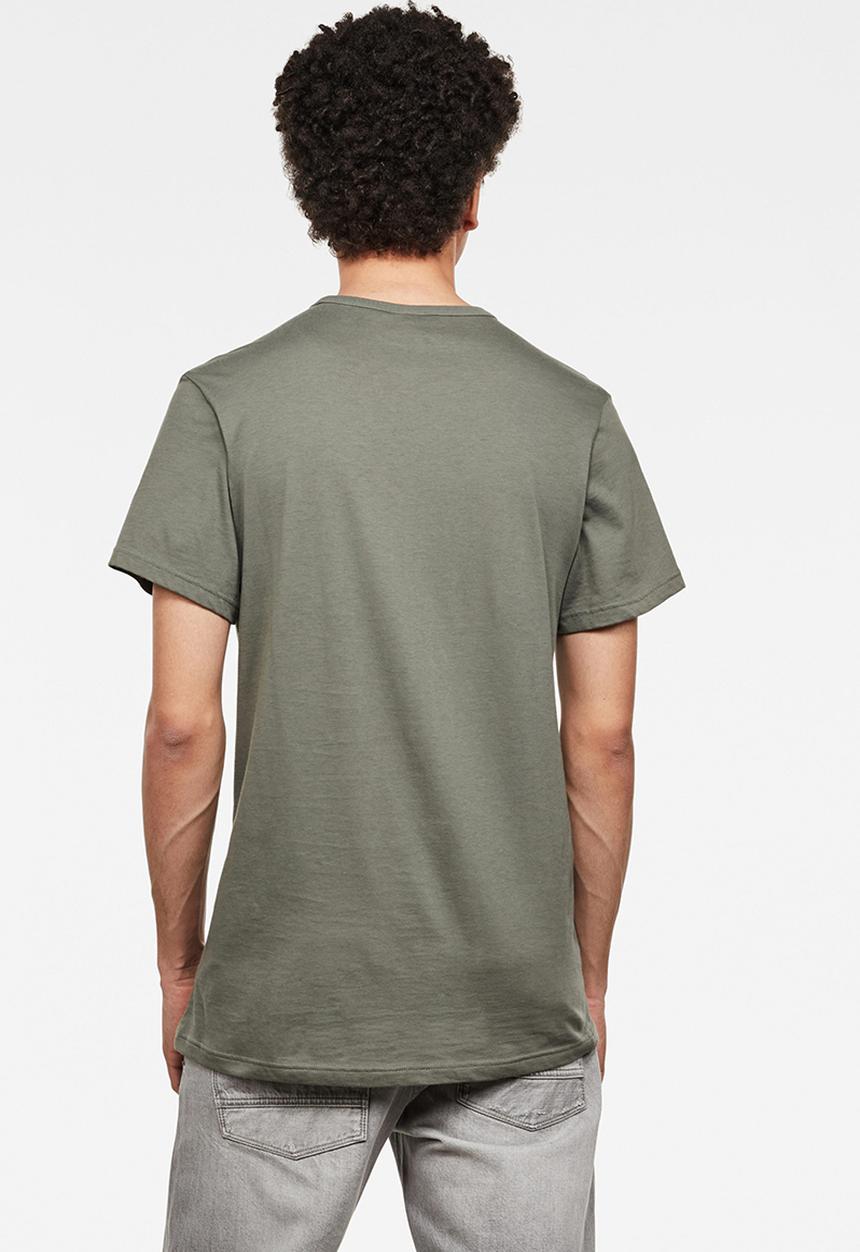 G-STAR - Graphic GRaw straight T-shirt - khaki