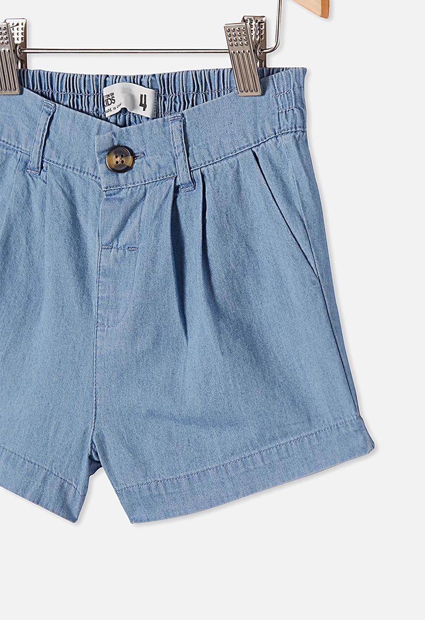 Cotton On - Cassidy shorts - mid wash blue