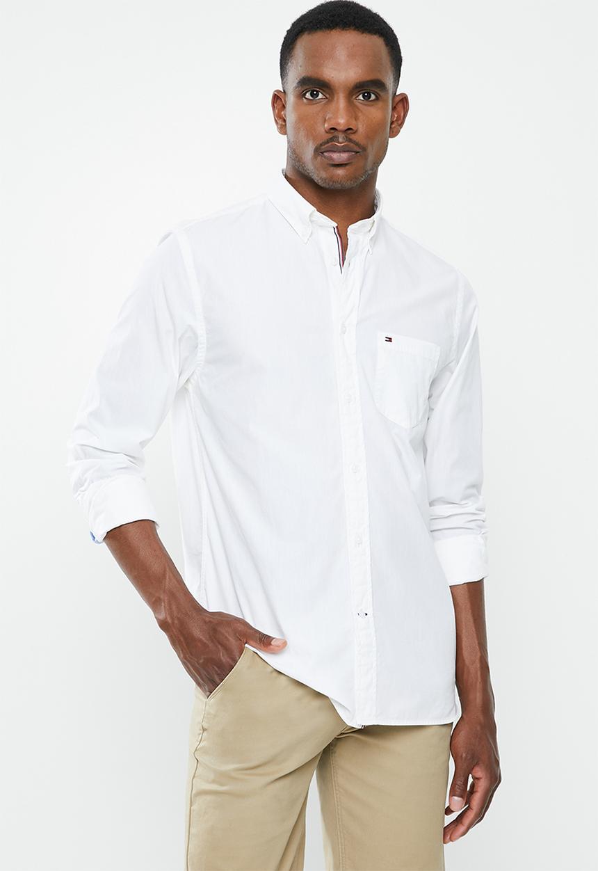 Tommy Hilfiger - Fil a fil shirt - white 