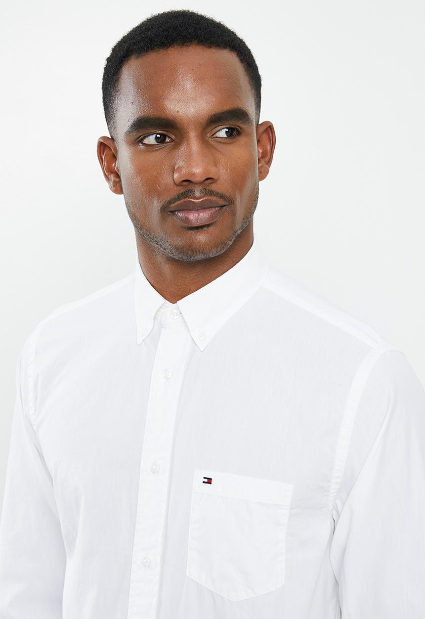 Tommy Hilfiger - Fil a fil shirt - white 