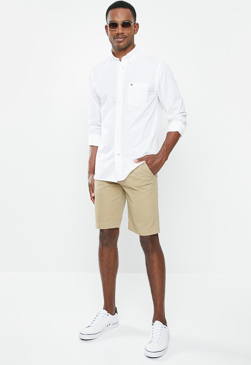 Tommy Hilfiger - Fil a fil shirt - white 