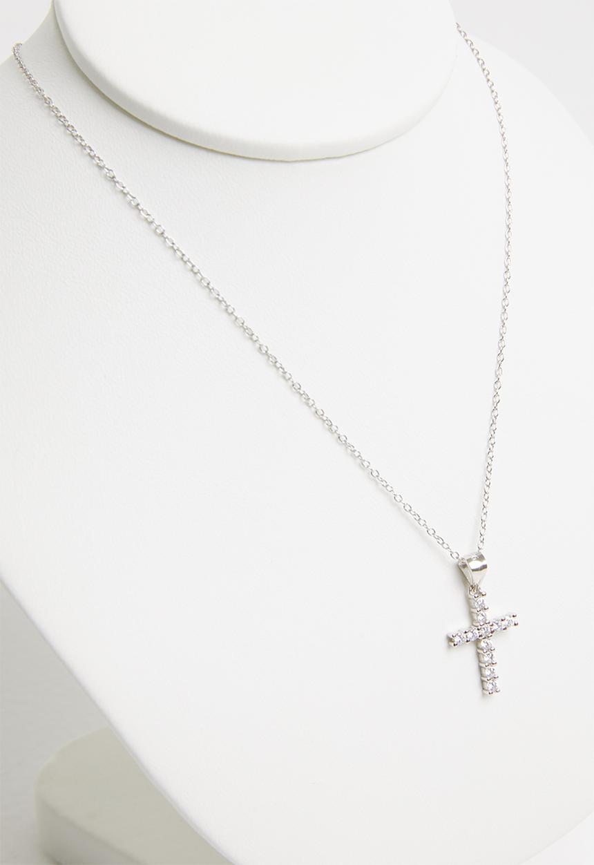 Superbalist - Sterling silver cross necklace - silver
