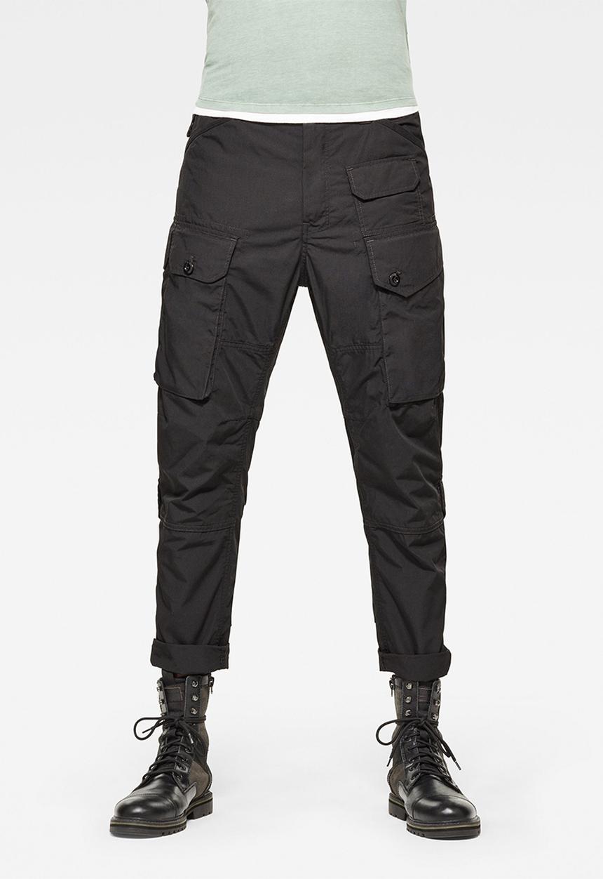 G-STAR - Jungle relaxed tapered cargo pant - black