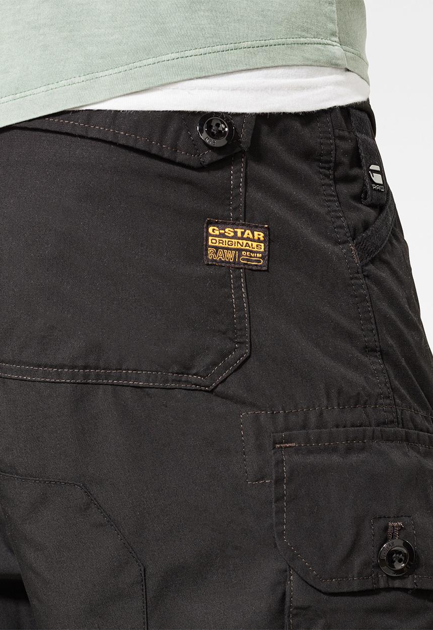 G-STAR - Jungle relaxed tapered cargo pant - black
