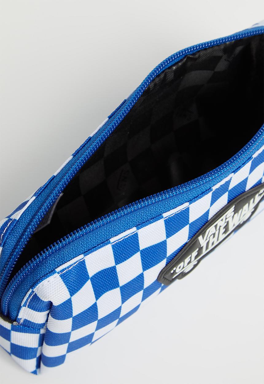 Vans - Off the wall pencil pouch boys - blue & white 
