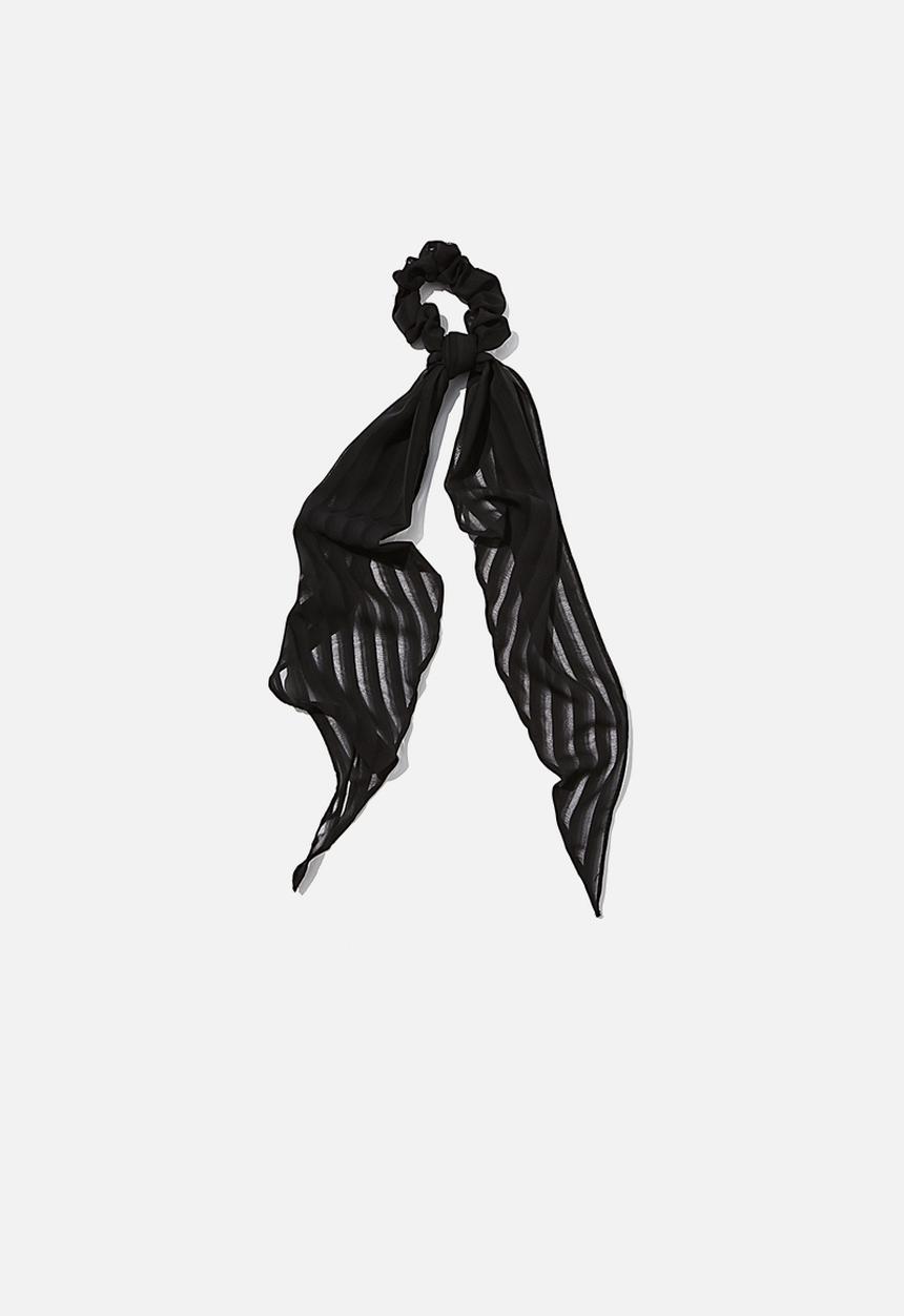 Rubi - New York convertible scrunchie - black 