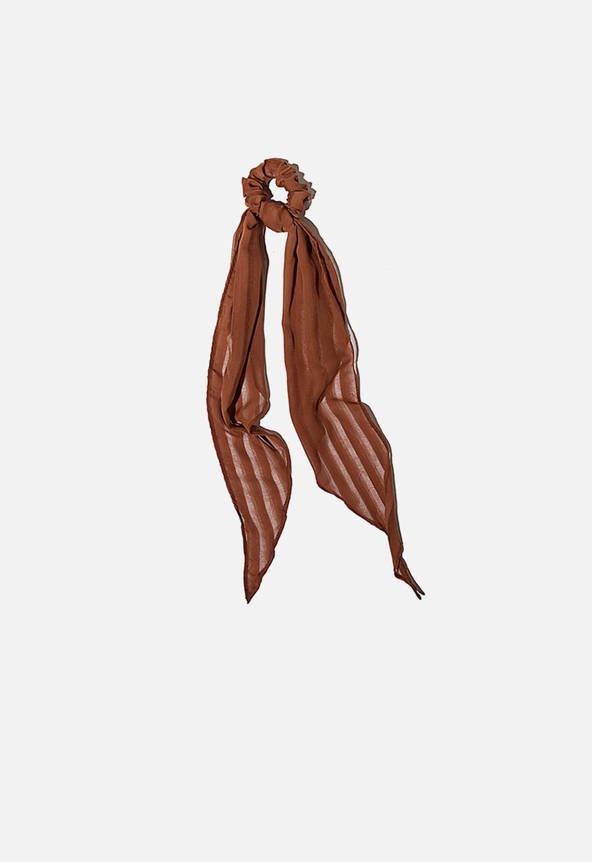 Rubi - New York convertible scrunchie - brown