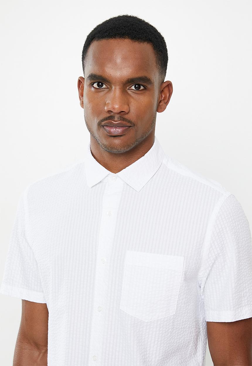 MANGO - Rinse shirt - white