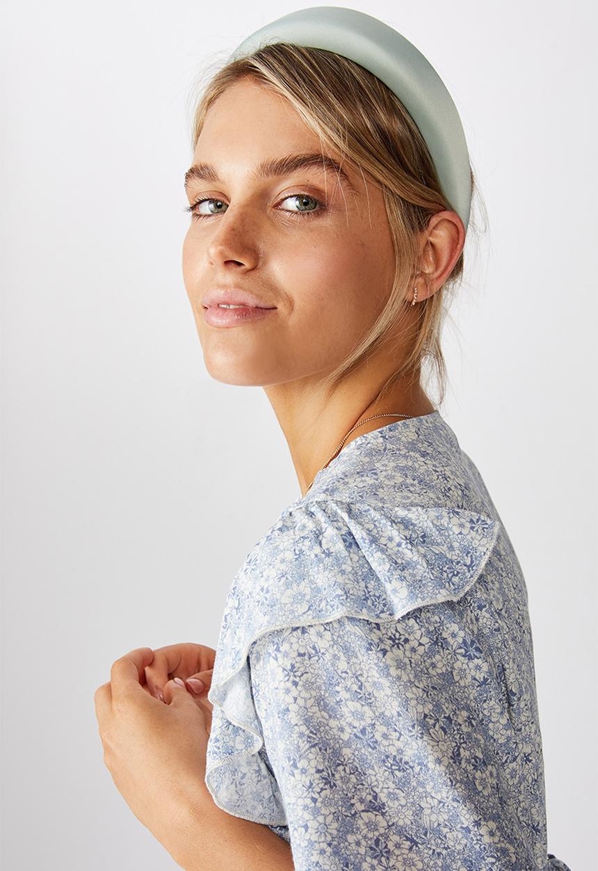 Rubi - Monica padded headband - jade