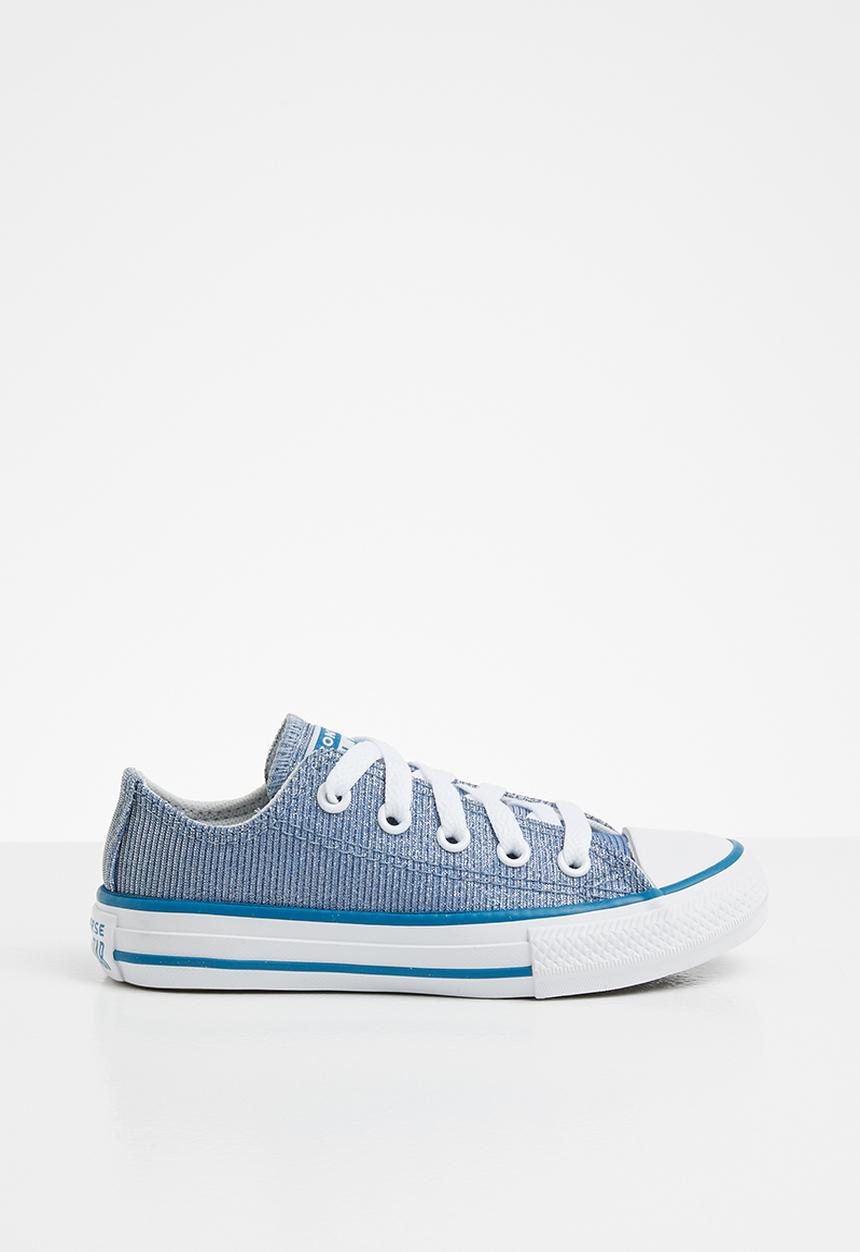 Converse - Chuck taylor all star glitter textile - ice blue/cape blue/photon dust