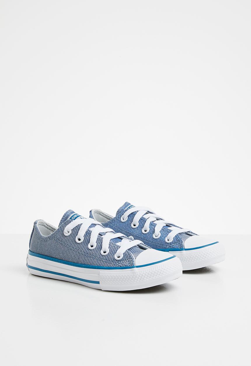 Converse - Chuck taylor all star glitter textile - ice blue/cape blue/photon dust