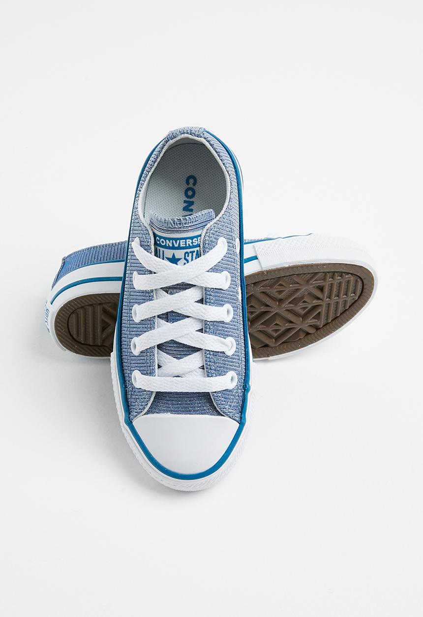 Converse - Chuck taylor all star glitter textile - ice blue/cape blue/photon dust