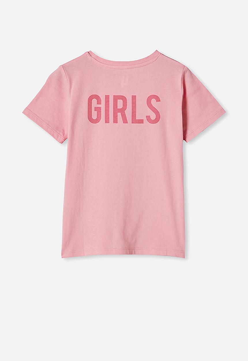 Cotton On - Penelope short sleeve tee - marshmallow running the world