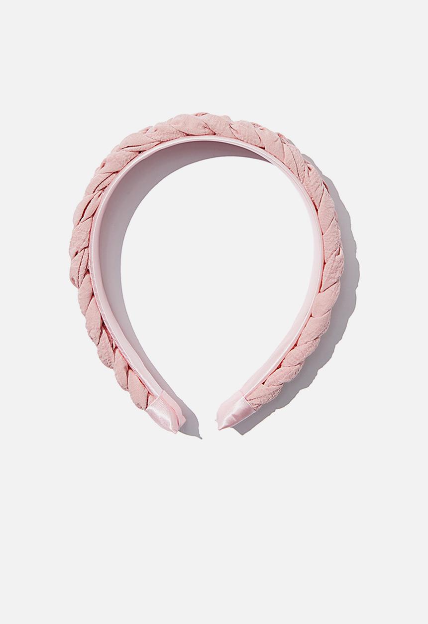 Rubi - Maddi plait headband - pink