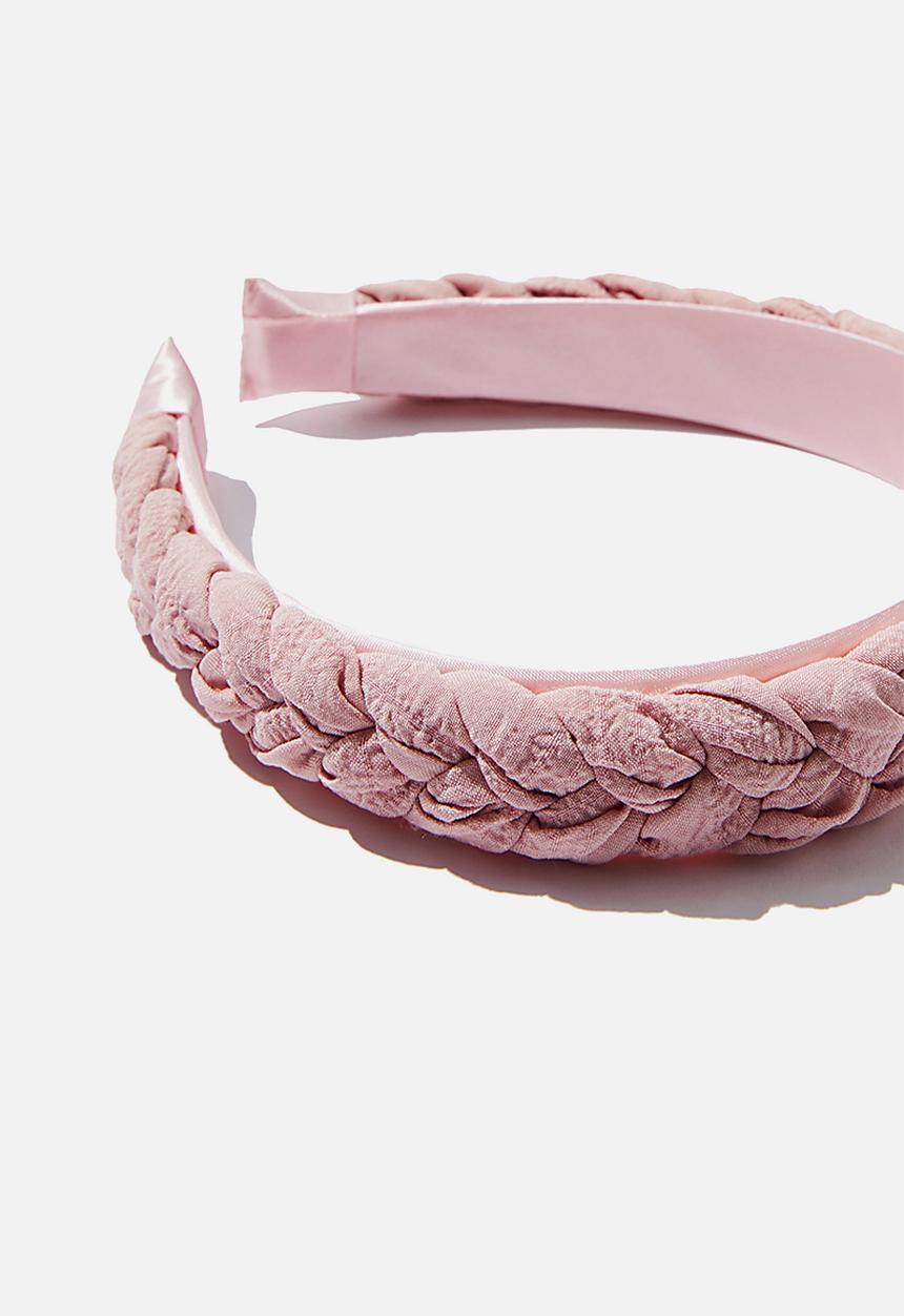 Rubi - Maddi plait headband - pink