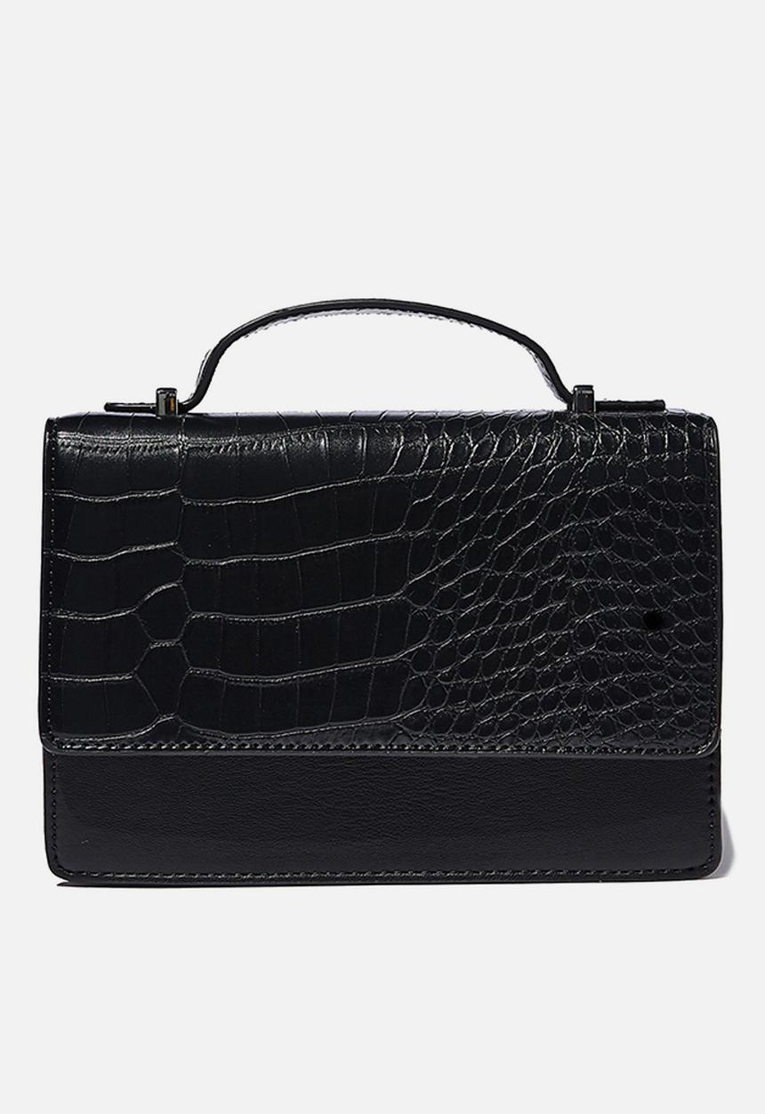 Rubi - Aria chain strap cross body bag - black