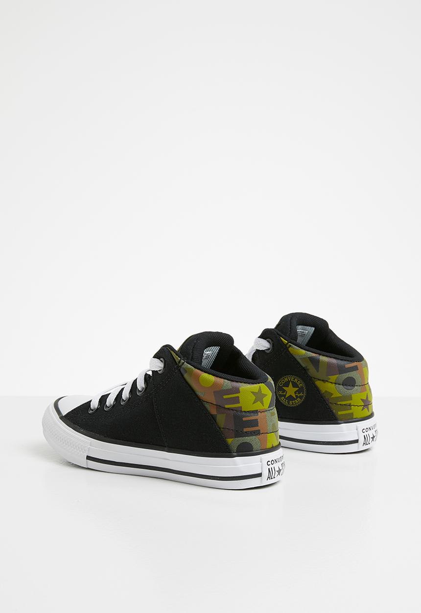 Converse - Chuck Taylor all star axel wordmark - black/moss/dark moss