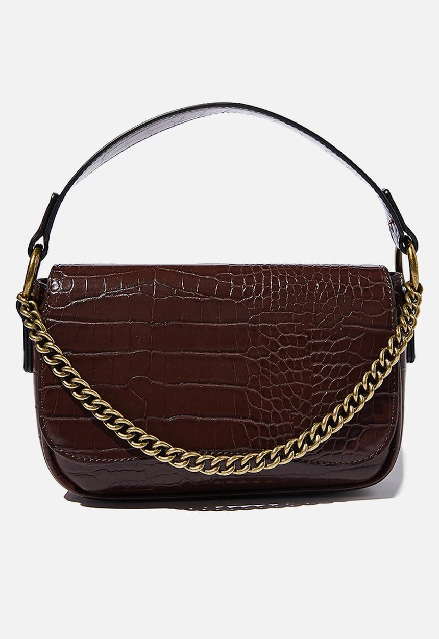 Rubi - Naomi cross body bag - chocolate