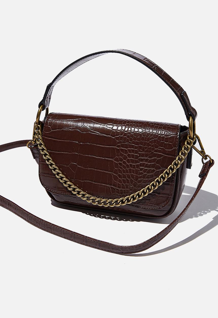 Rubi - Naomi cross body bag - chocolate