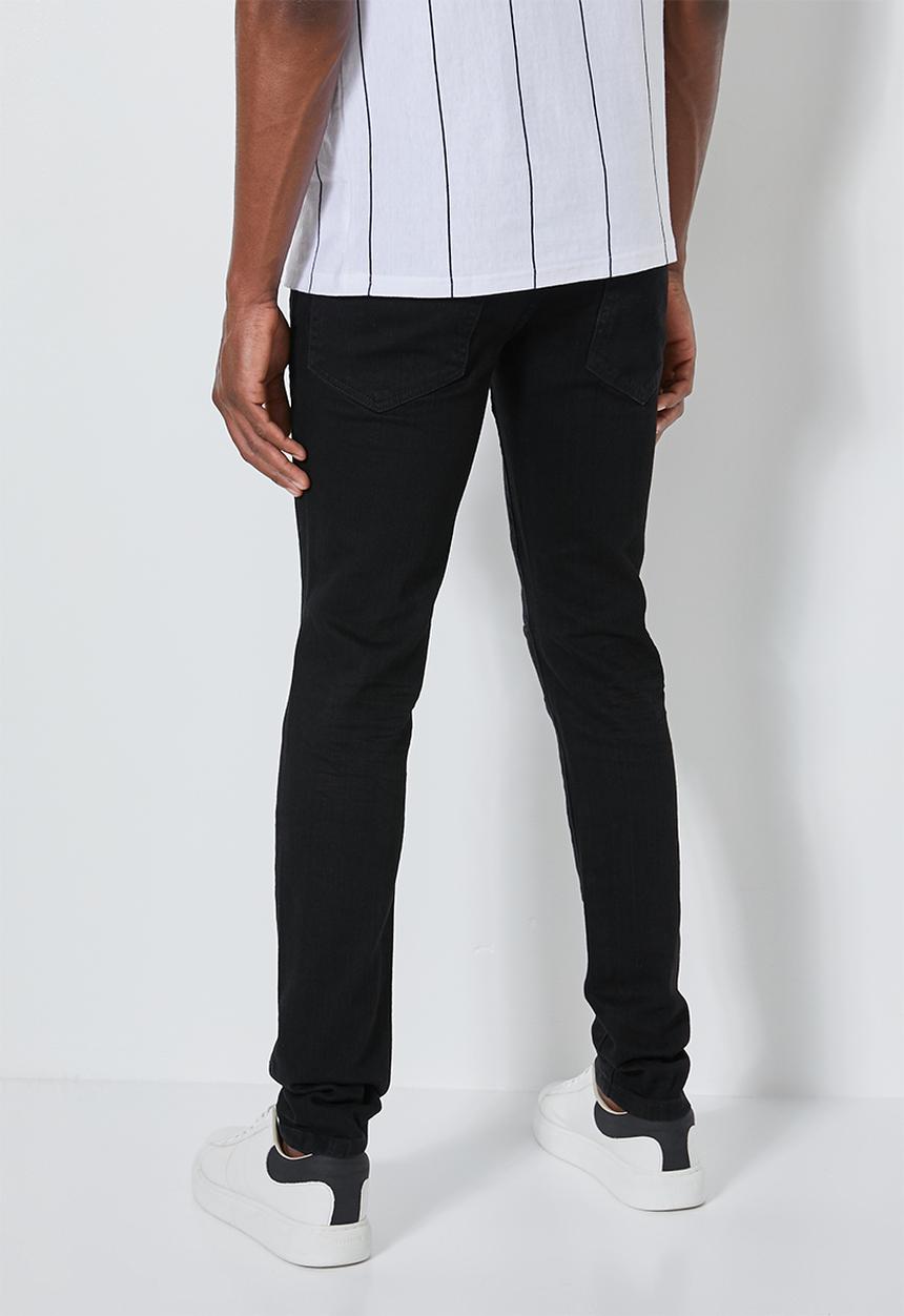 Superbalist - Cali skinny biker jeans - black