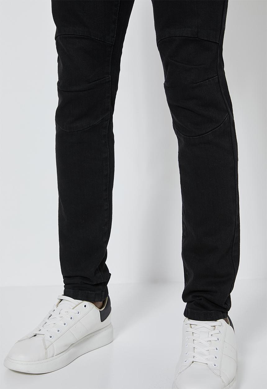 Superbalist - Cali skinny biker jeans - black