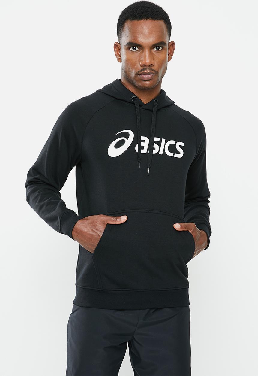 Asics Tiger - Big Asics hoodie - performance black & brilliant white