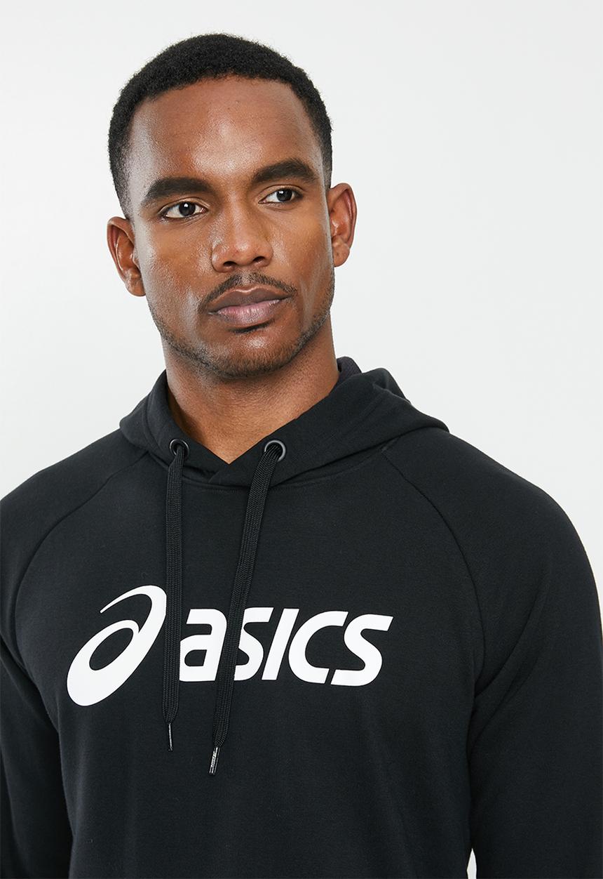 Asics Tiger - Big Asics hoodie - performance black & brilliant white