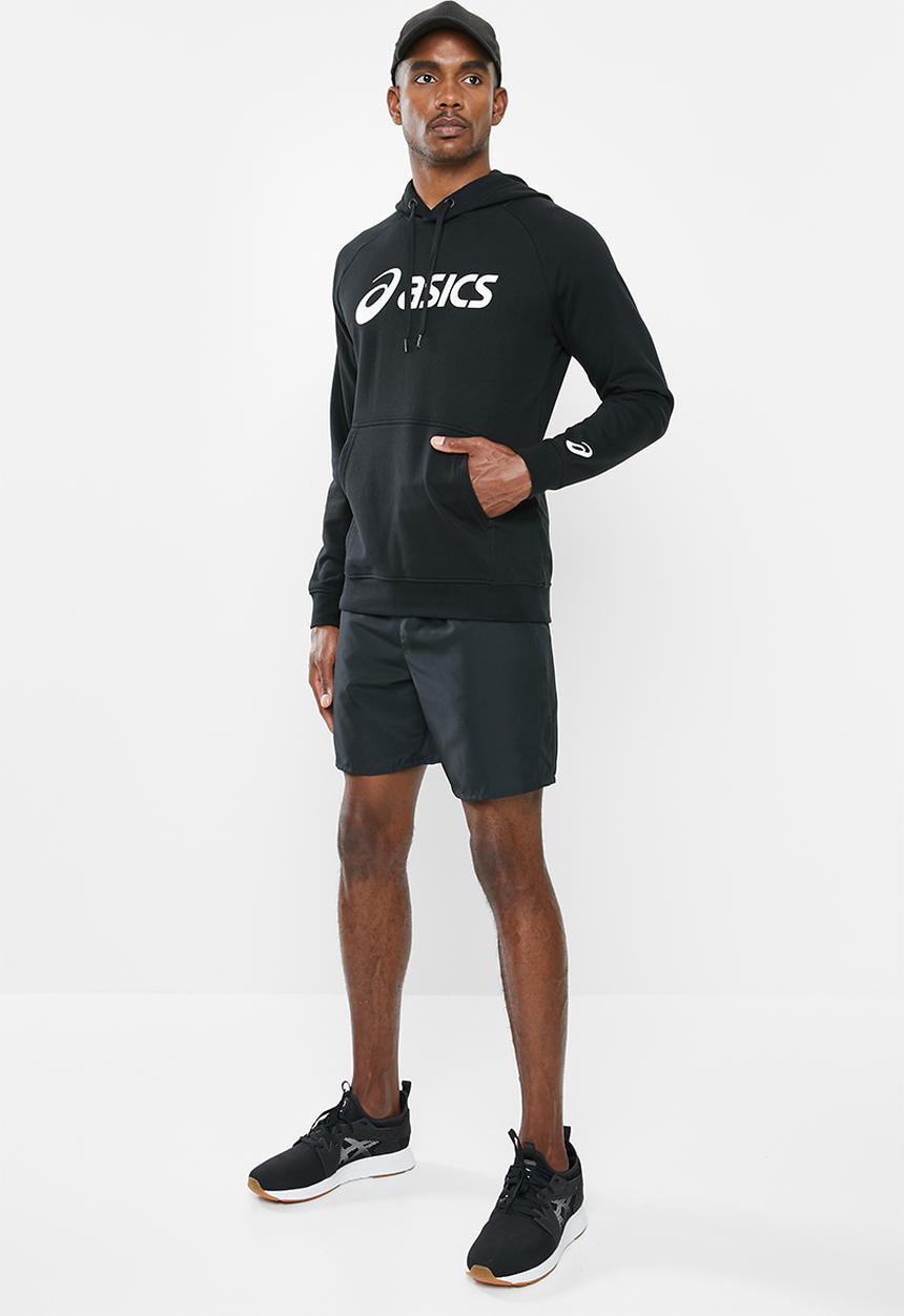 Asics Tiger - Big Asics hoodie - performance black & brilliant white