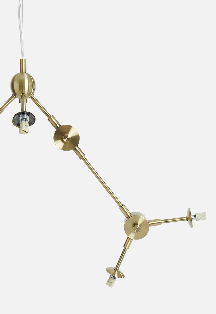Sixth Floor - Mod pendant - brass