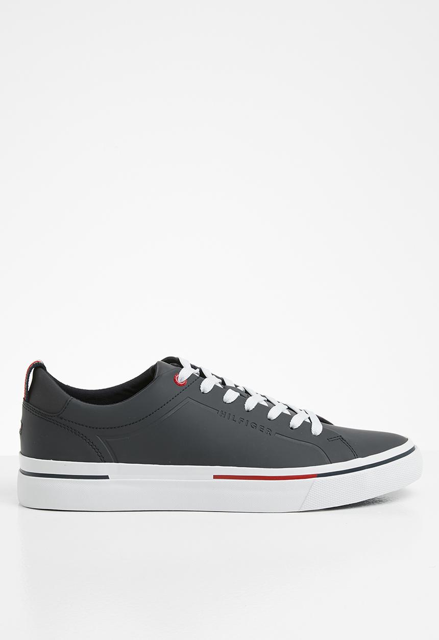 Tommy Hilfiger - Corporate leather sneaker - midnight