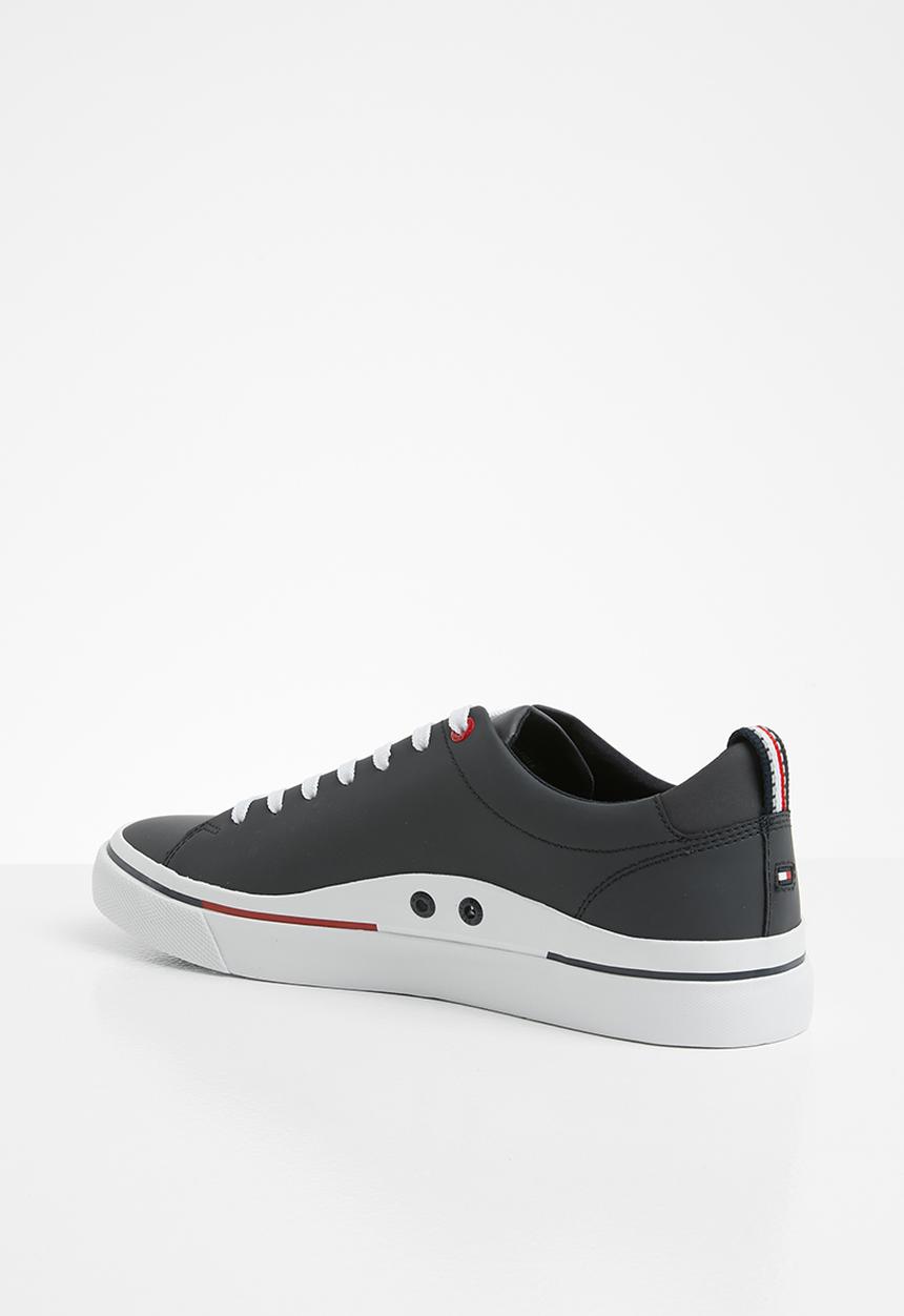 Tommy Hilfiger - Corporate leather sneaker - midnight
