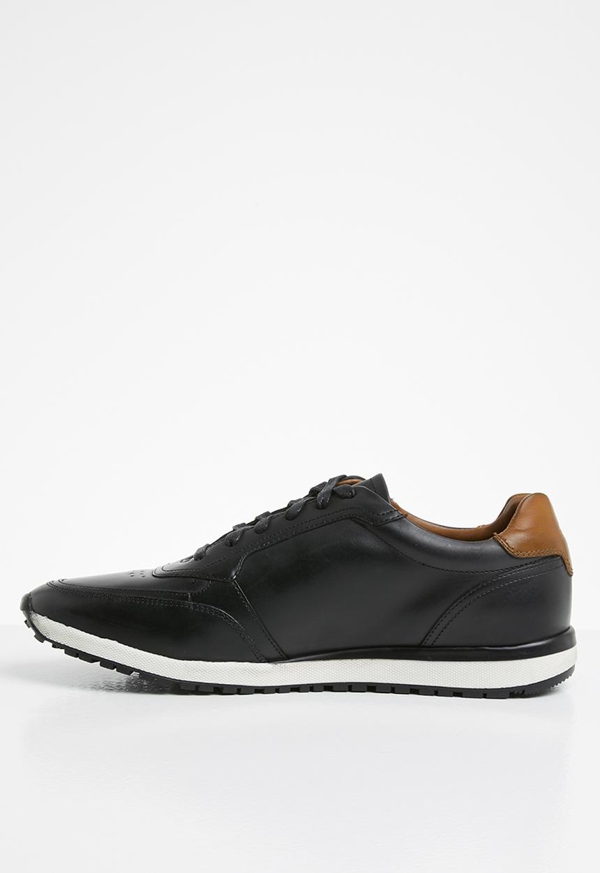 Tommy Hilfiger - Premium leather runner - black
