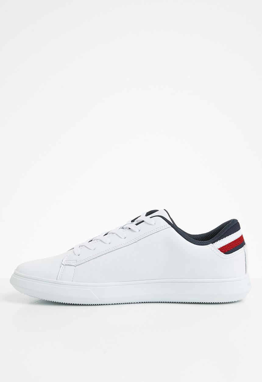 Tommy Hilfiger - Essential leather detail cupsole sneaker - white