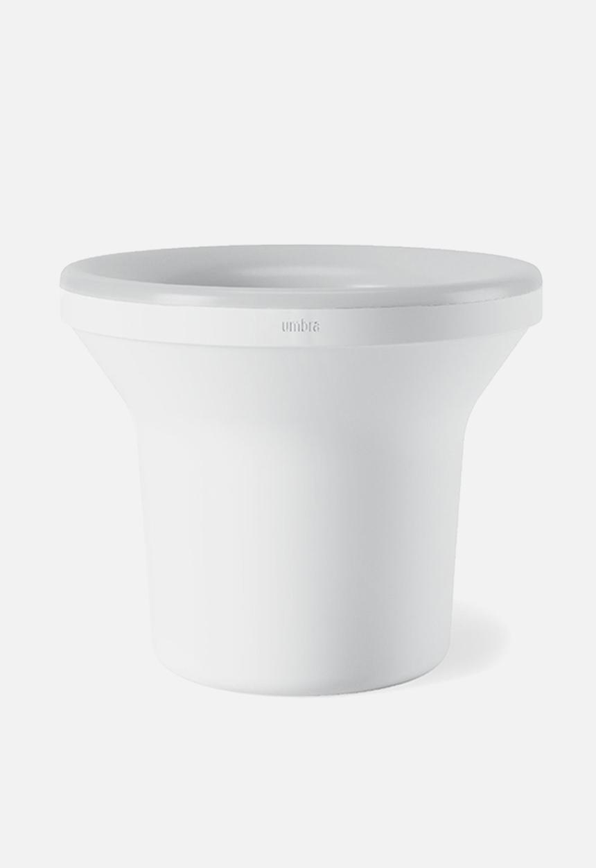 Umbra - Ora planter - white