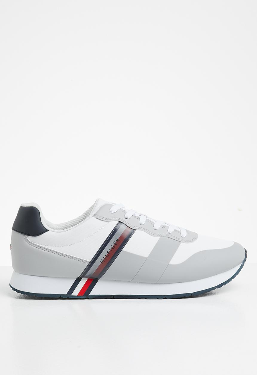 Tommy Hilfiger - City modern material mix runner - white