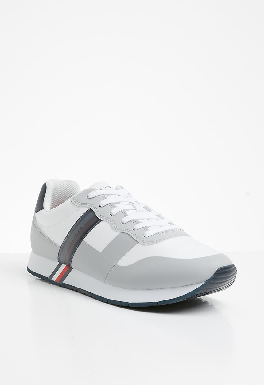 Tommy Hilfiger - City modern material mix runner - white