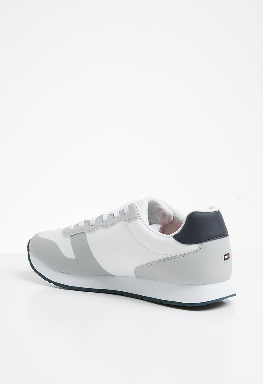 Tommy Hilfiger - City modern material mix runner - white