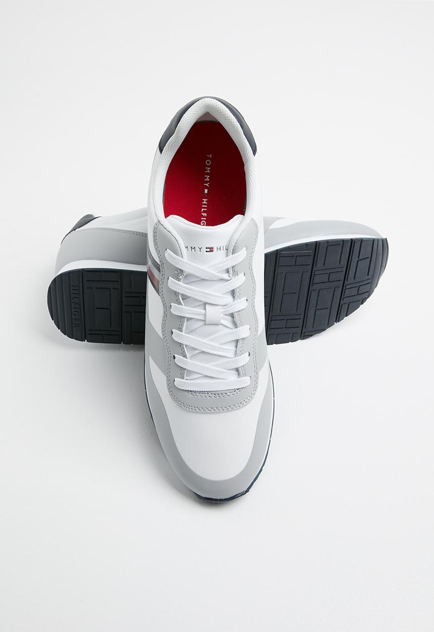 Tommy Hilfiger - City modern material mix runner - white