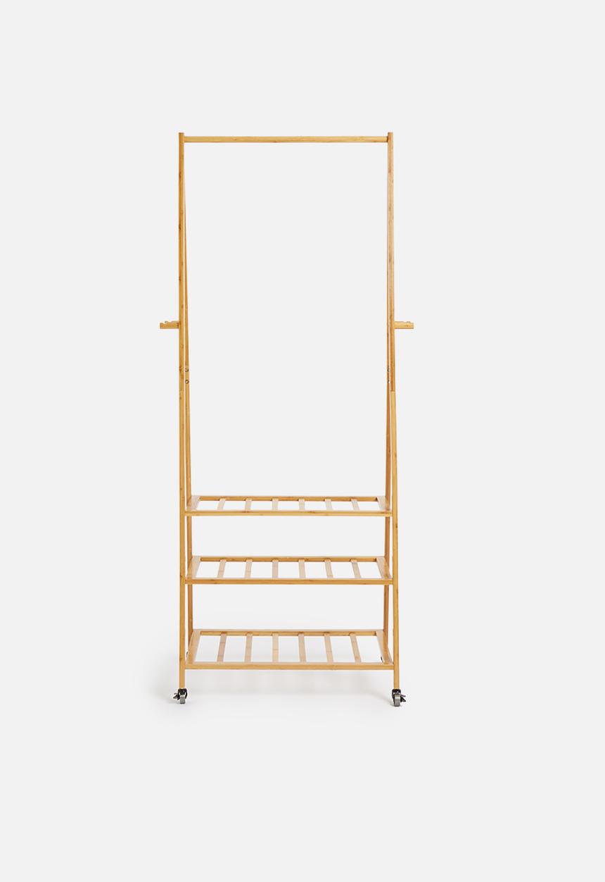 Present Time - Bamboo clothes rack - natural