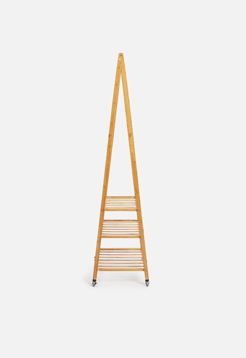 Present Time - Bamboo clothes rack - natural