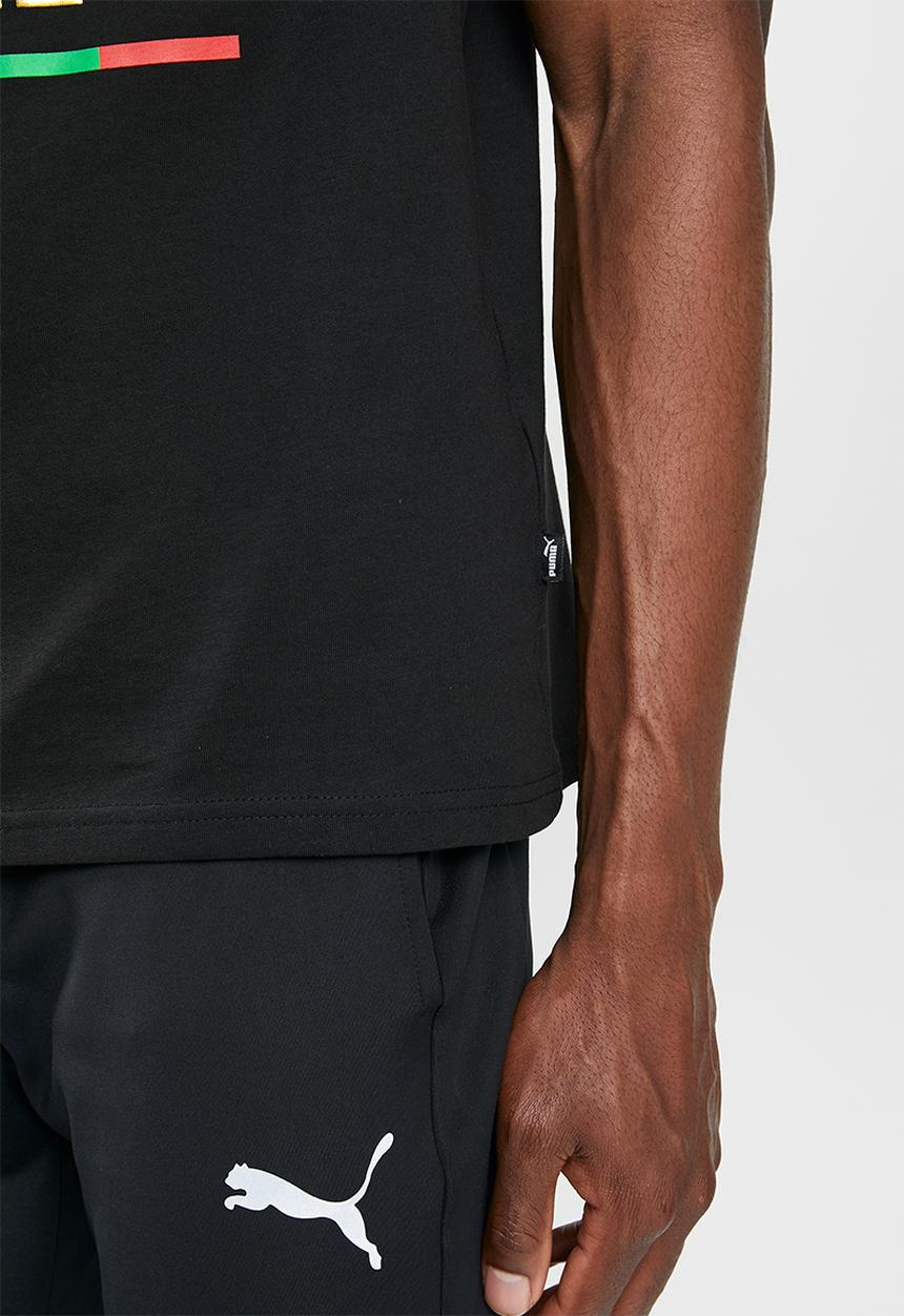 PUMA - Rebel tee continents tee - black